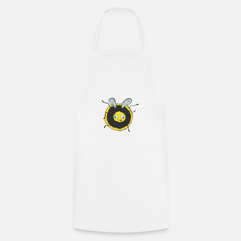 Bumblebee - Cooking Apron - white