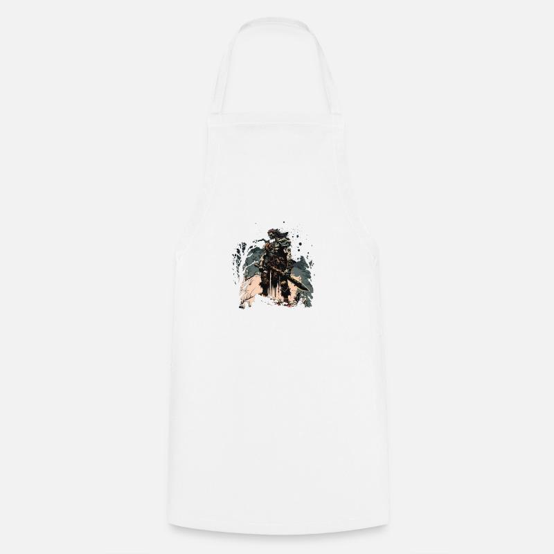 Barbare - Tablier de cuisine - blanc