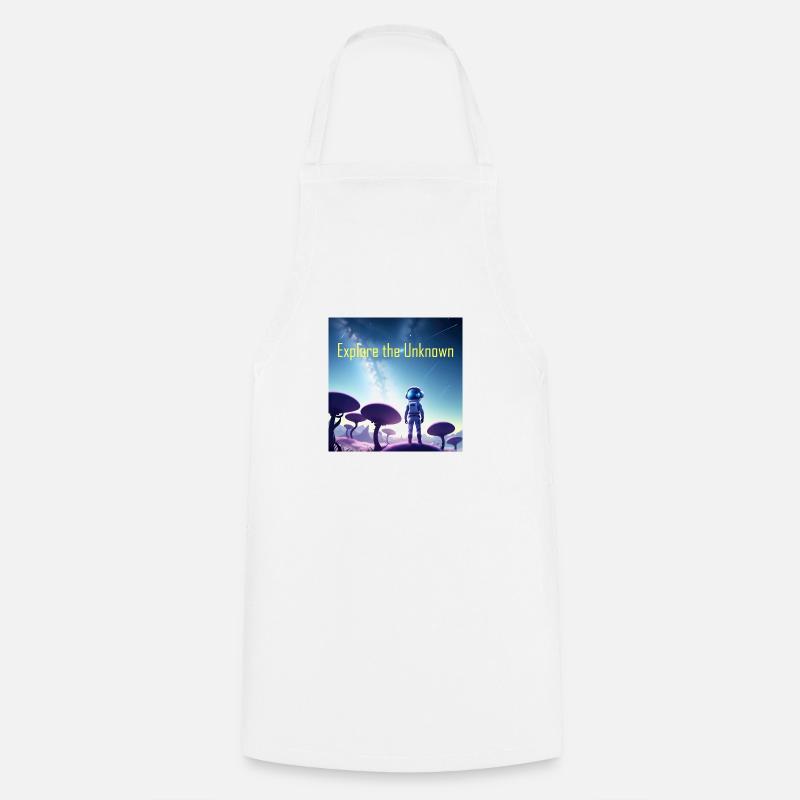 Explorez l’inconnu 2 - Tablier de cuisine - blanc