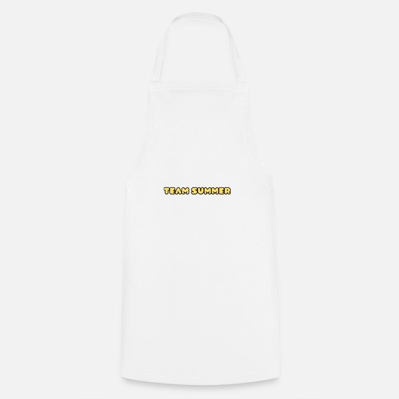 TEAM SUMMER - Cooking Apron - white