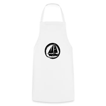 voilier voilier voilier voilier voilier voilier - Tablier de cuisine - blanc - Devant - AI Model Male 185 dark (185cm)