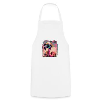 IMG 1478 - Tablier de cuisine - blanc - Devant - AI Model Male 185 dark (185cm)