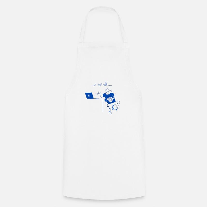 The password - Cooking Apron - white