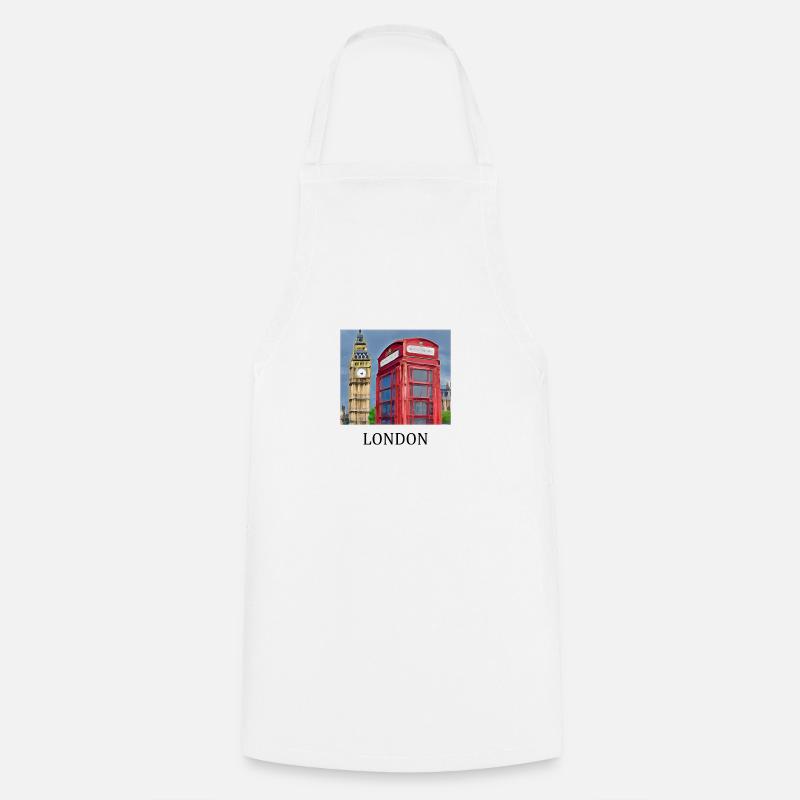 Big Ben de Londres - Tablier de cuisine - blanc