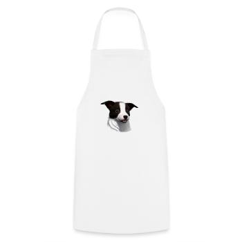 Border Collie Dogs Dog Lovers Dog Owners - Tablier de cuisine - blanc - Devant - AI Model Male 185 dark (185cm)