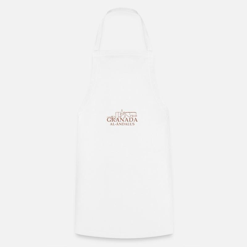 Grenade - Tablier de cuisine - blanc