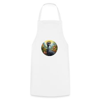 Emu - Cooking Apron - white - Front - AI Model Male 185 dark (185cm)