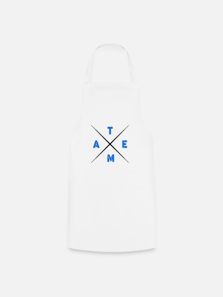 équipe - Tablier de cuisine - blanc