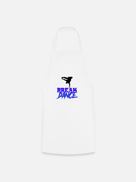 Break Dance - Cooking Apron - white