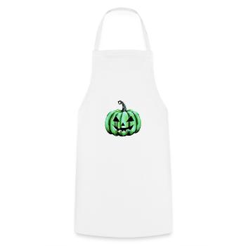 Halloween Gift Pumpkin Costume Pumpkin Costume - Cooking Apron - white - Front - AI Model Male 185 dark (185cm)
