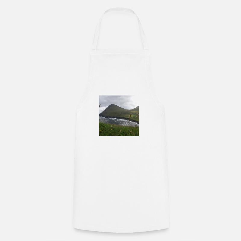 Islande - Tablier de cuisine - blanc