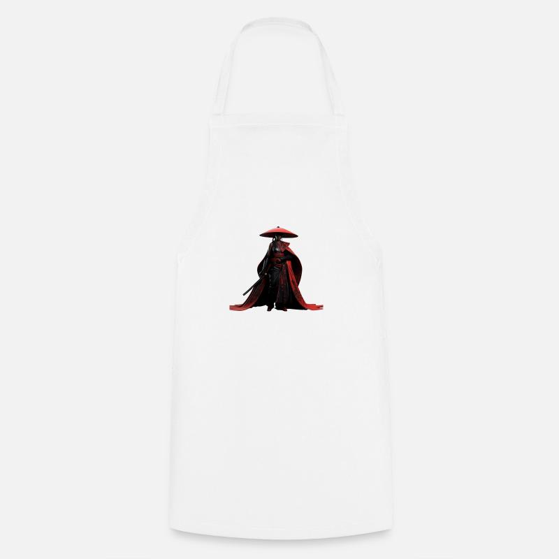 BLACK SAMOURAI - Tablier de cuisine - blanc