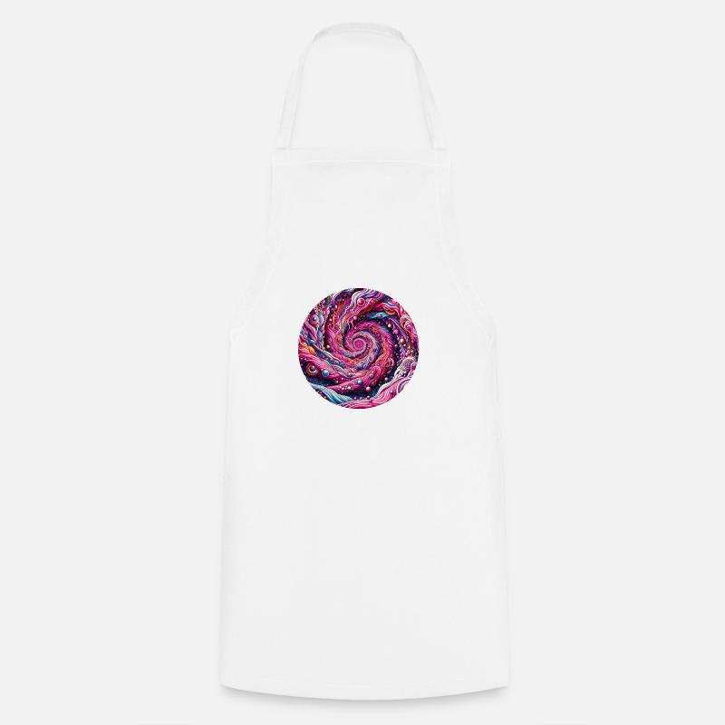 Psychedelic Depth - Cooking Apron - white