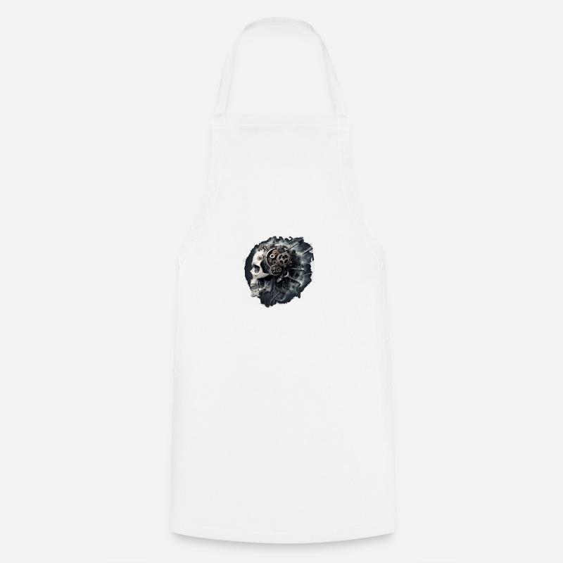 skull - Tablier de cuisine - blanc