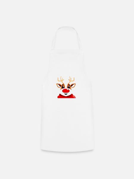 reindeer - Kochschürze - Weiß