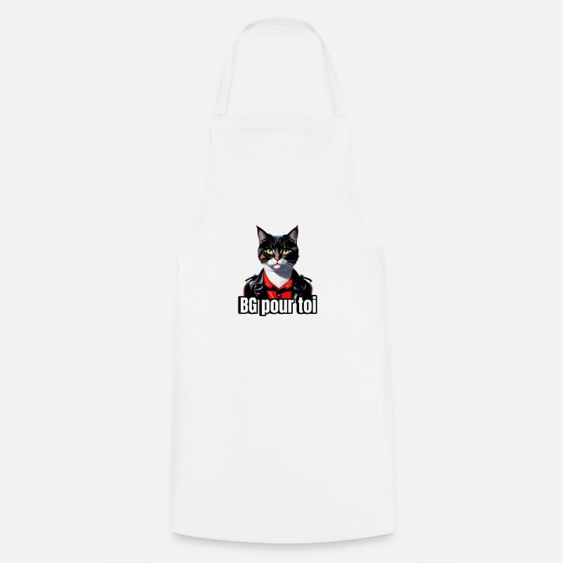 BG pour toi - Tablier de cuisine - blanc