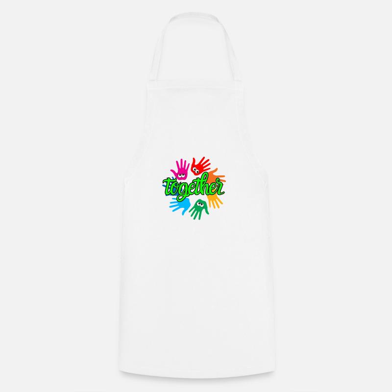 ensemble - Tablier de cuisine - blanc