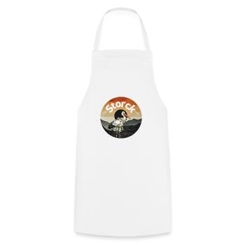 Storck - Tablier de cuisine - blanc - Devant - AI Model Male 185 dark (185cm)