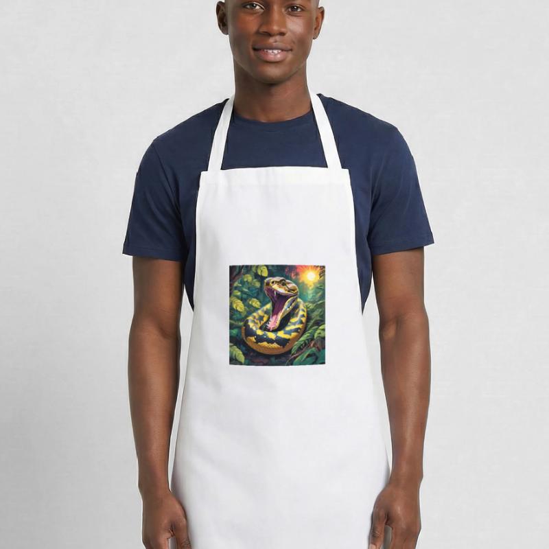 Python Snake Cooking Apron