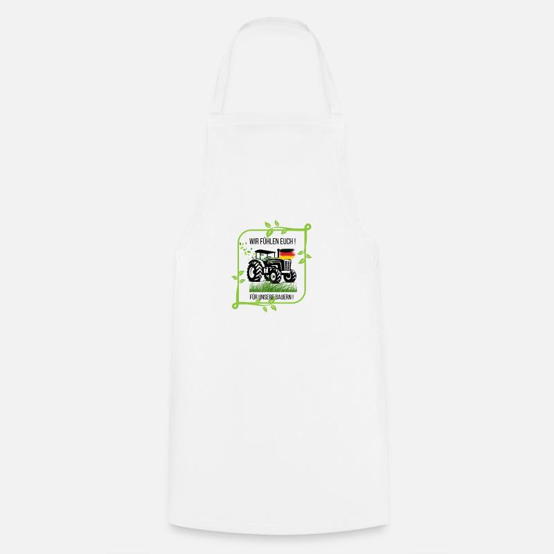 Peasants - Cooking Apron - white