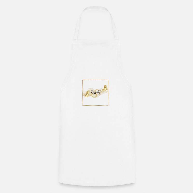 Respect - Tablier de cuisine - blanc