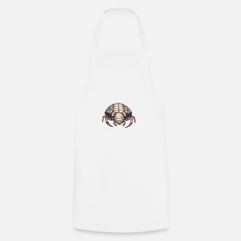 Dairy Cow spotted Isopod - Cooking Apron - white