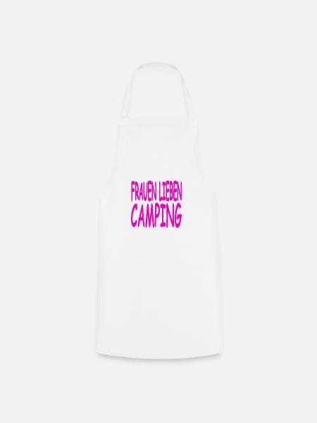 Camping - Kochschürze - Weiß