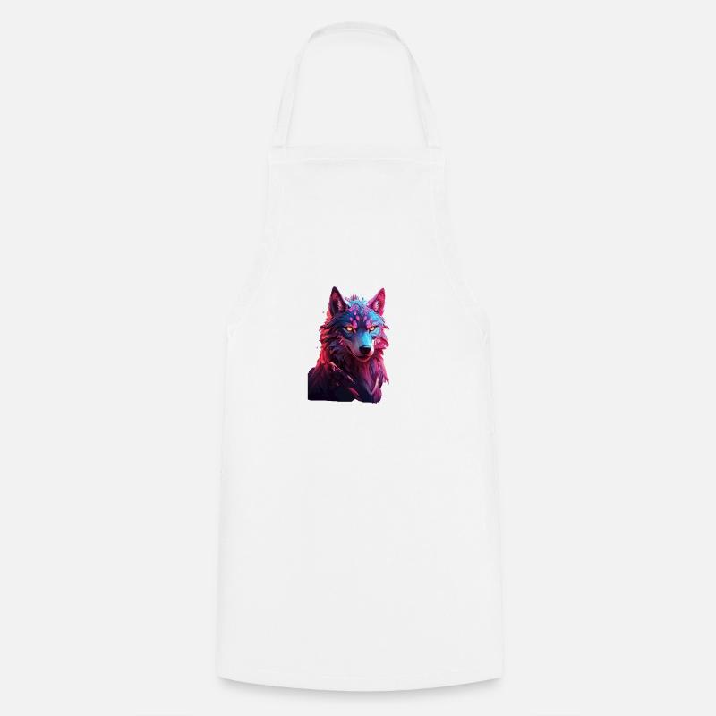 Wolf - Kochschürze - Weiß