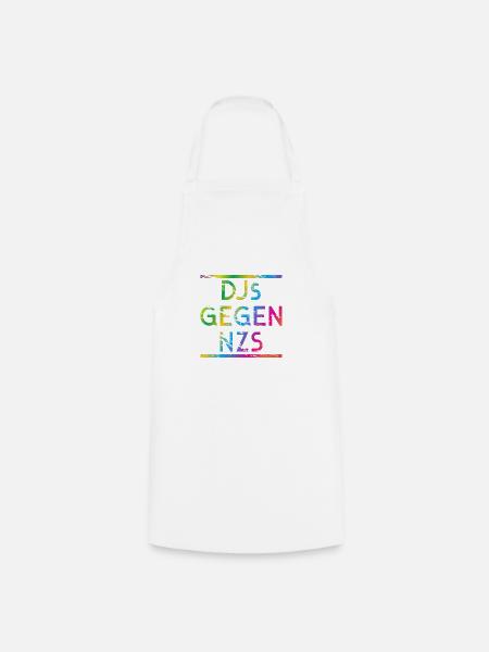 DJs gegen NZS Rainbow - Kochschürze - Weiß