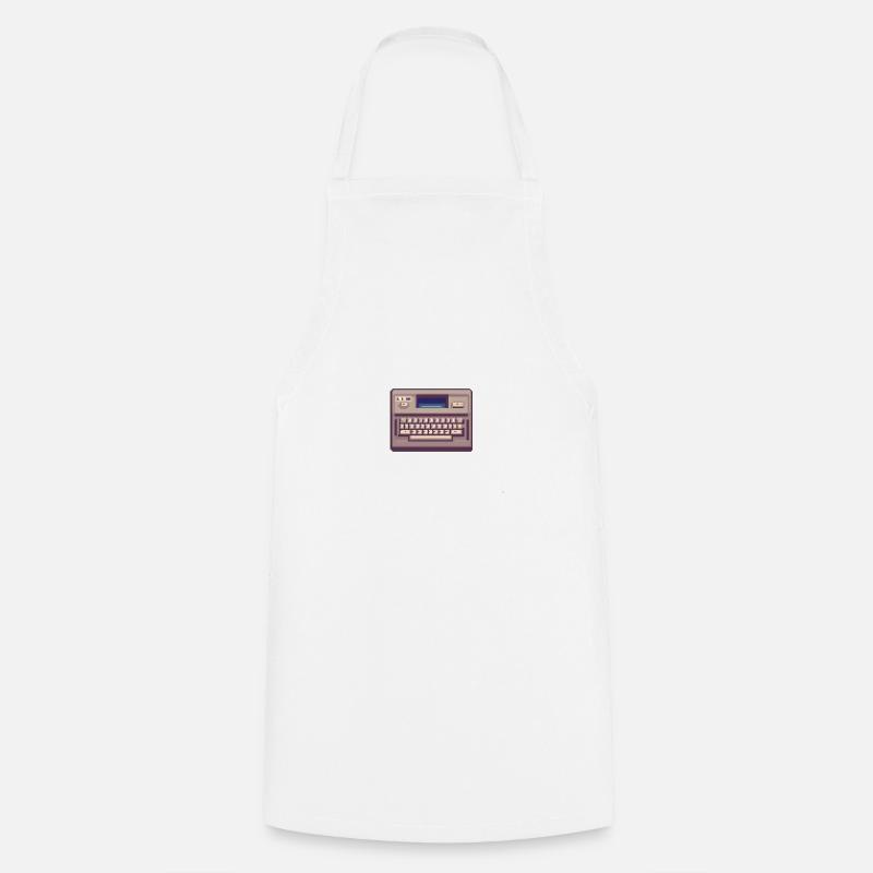 Octets rétro - Comp - Tablier de cuisine - blanc