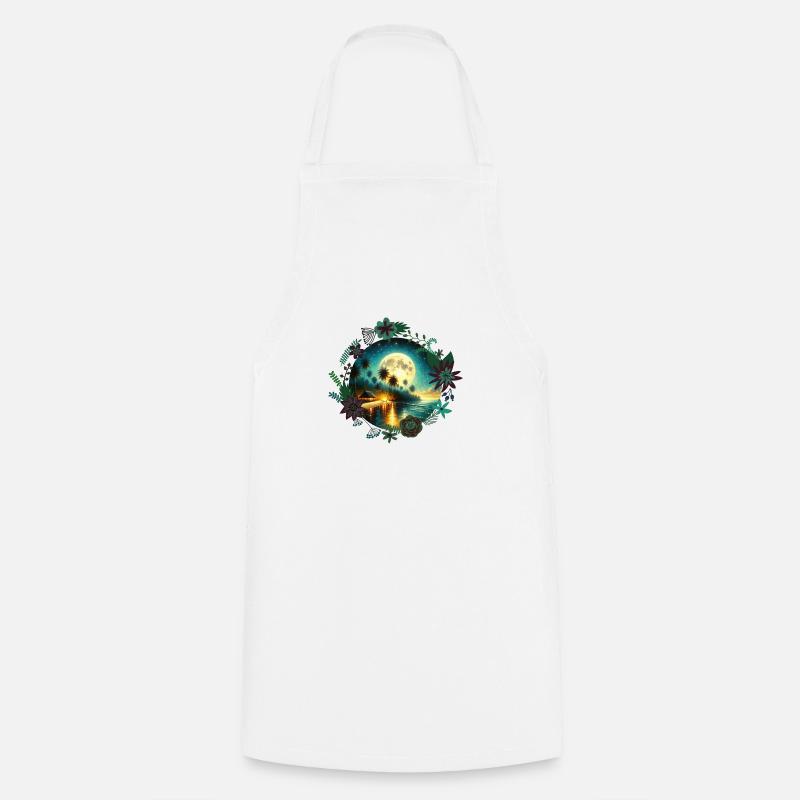 Summer Vibes - Cooking Apron - white