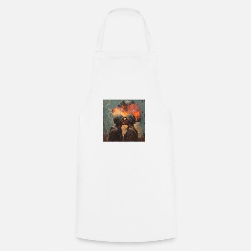 Love - Cooking Apron - white