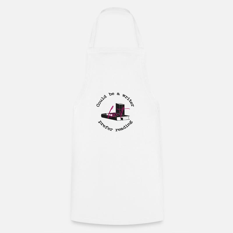 Could be a writer - Cooking Apron - white