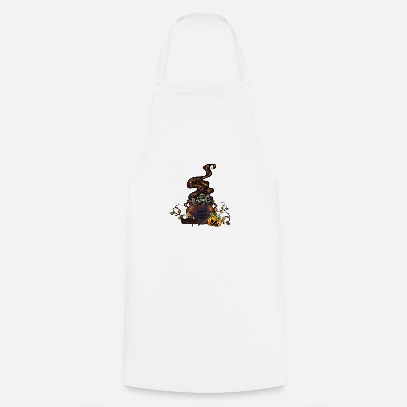 Chaudron de Samhain - Tablier de cuisine - blanc