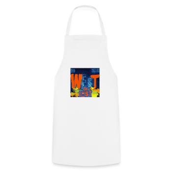 WEST VS EAST CHEMISTRY - Tablier de cuisine - blanc - Devant - AI Model Male 185 dark (185cm)
