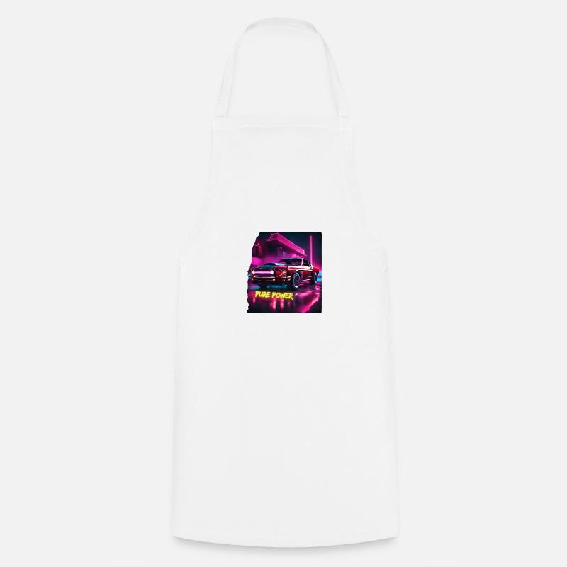 Pure Power - Cooking Apron - white