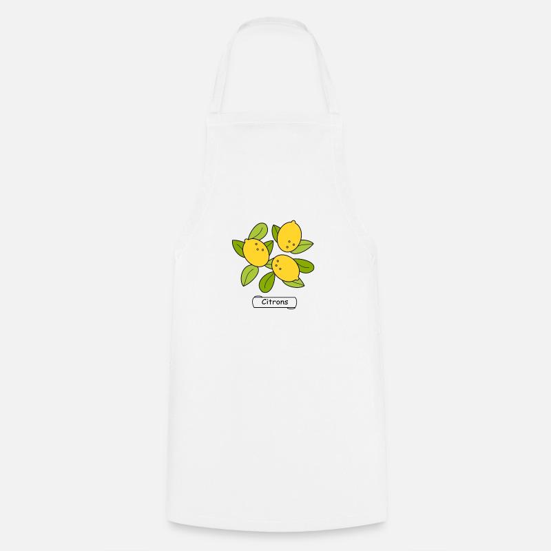 Cédrats - Tablier de cuisine - blanc