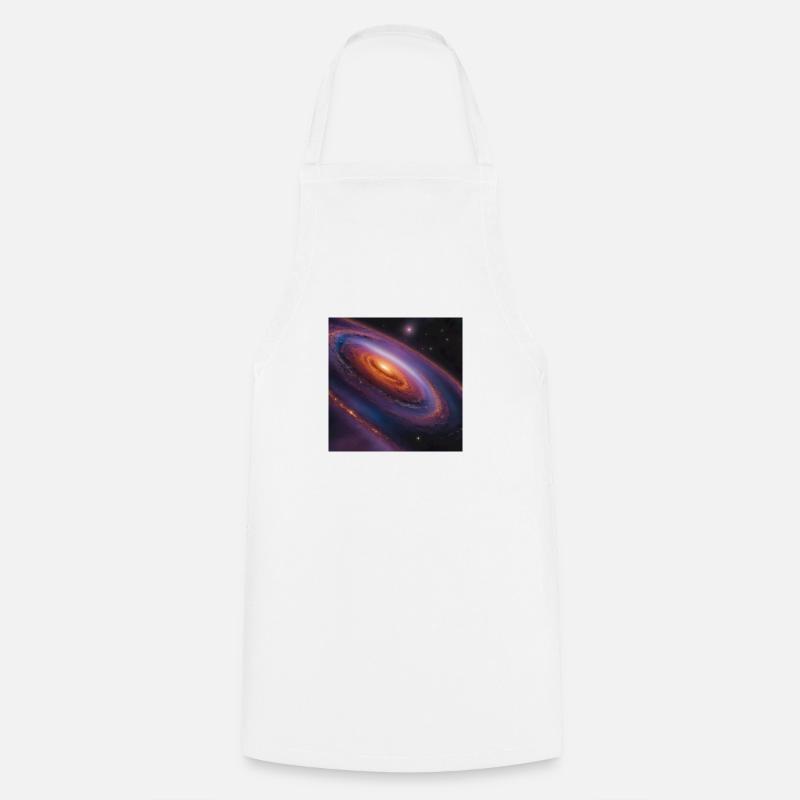 cosmos - Tablier de cuisine - blanc