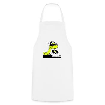 DJ Caterpillar Table de mixage de disques Soirée Musique de club - Tablier de cuisine - blanc - Devant - AI Model Male 185 dark (185cm)