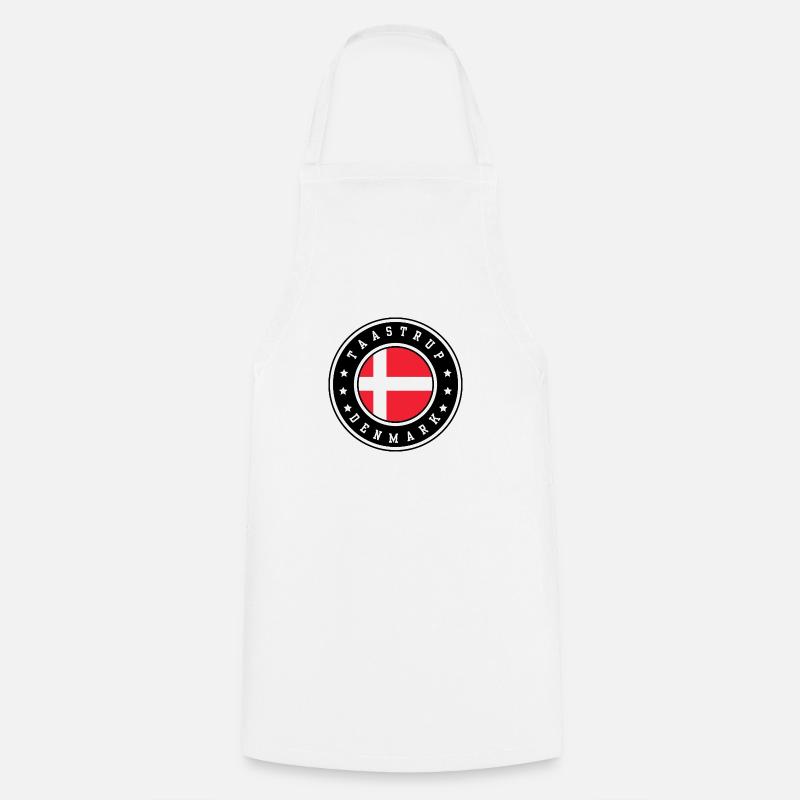 Taastrup Denmark - Cooking Apron - white