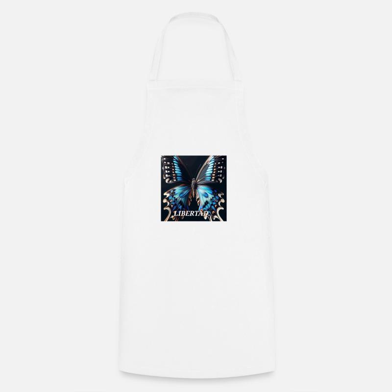 🦋 Butterfly 🦋 - Cooking Apron - white