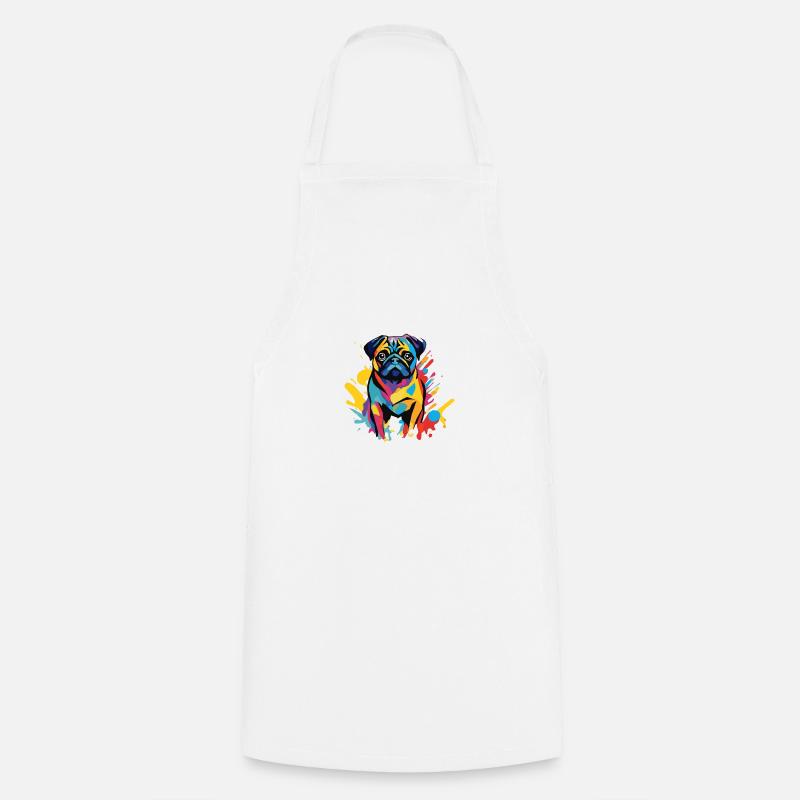 Carlin - Tablier de cuisine - blanc