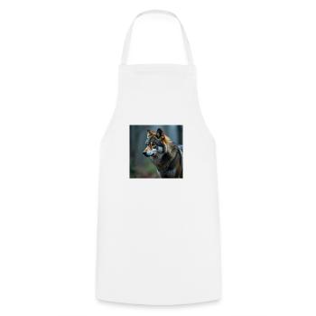 Loup - Tablier de cuisine - blanc - Devant - AI Model Male 185 dark (185cm)