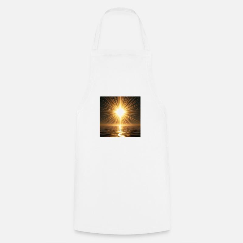 Superluminar light - Cooking Apron - white
