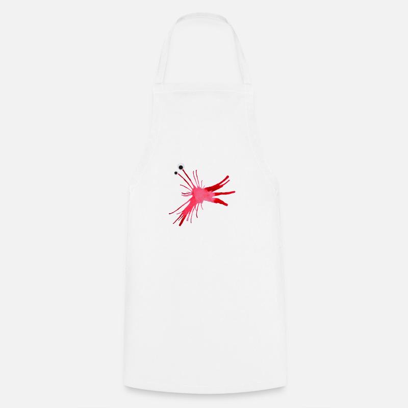 MonstRumms n° 16 - Tablier de cuisine - blanc
