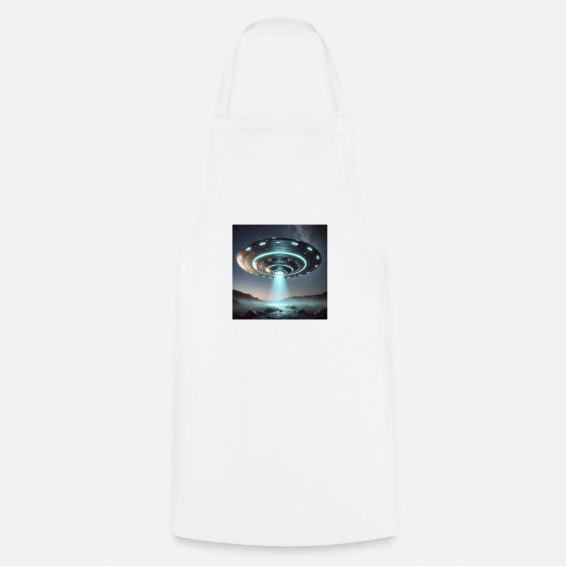 UFO - Cooking Apron - white