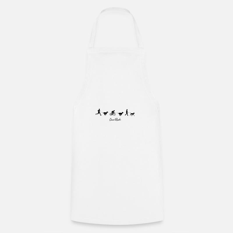 Canicross canivtt canimarche canirando - Tablier de cuisine - blanc