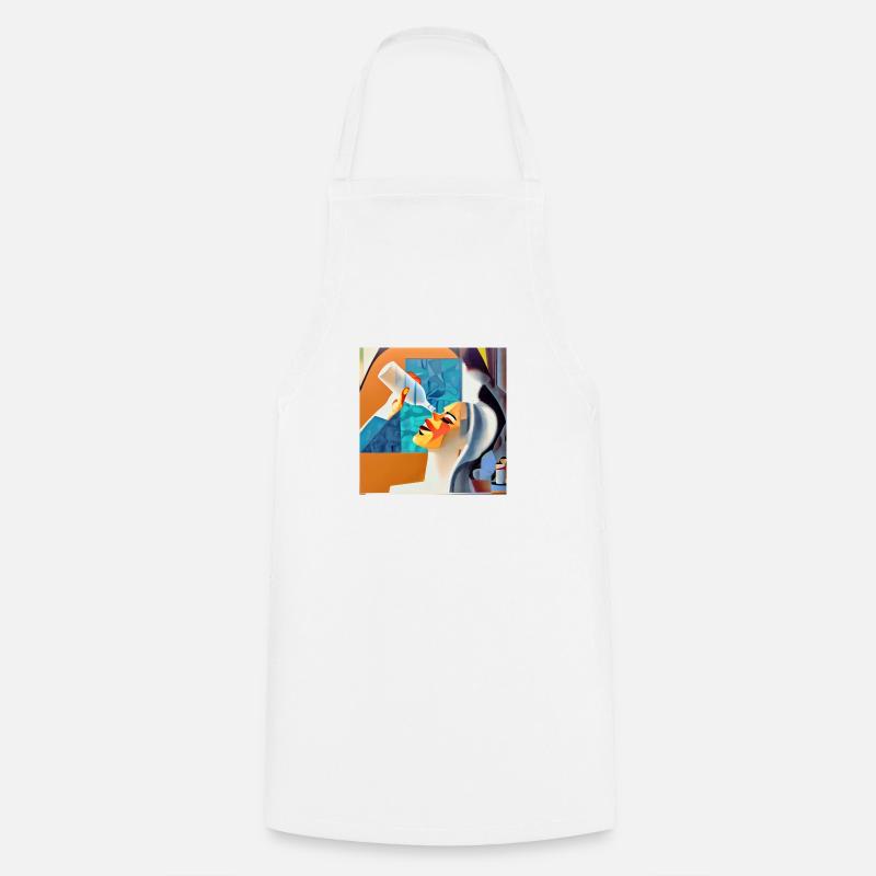 Already empty? - Cooking Apron - white