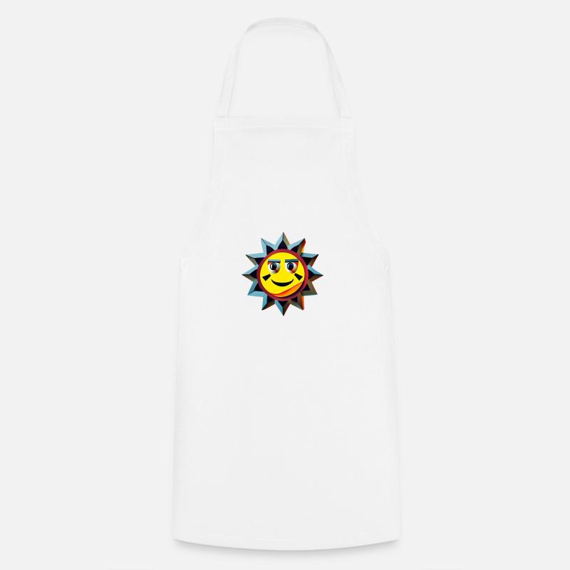 Sun bringing hope - Cooking Apron - white