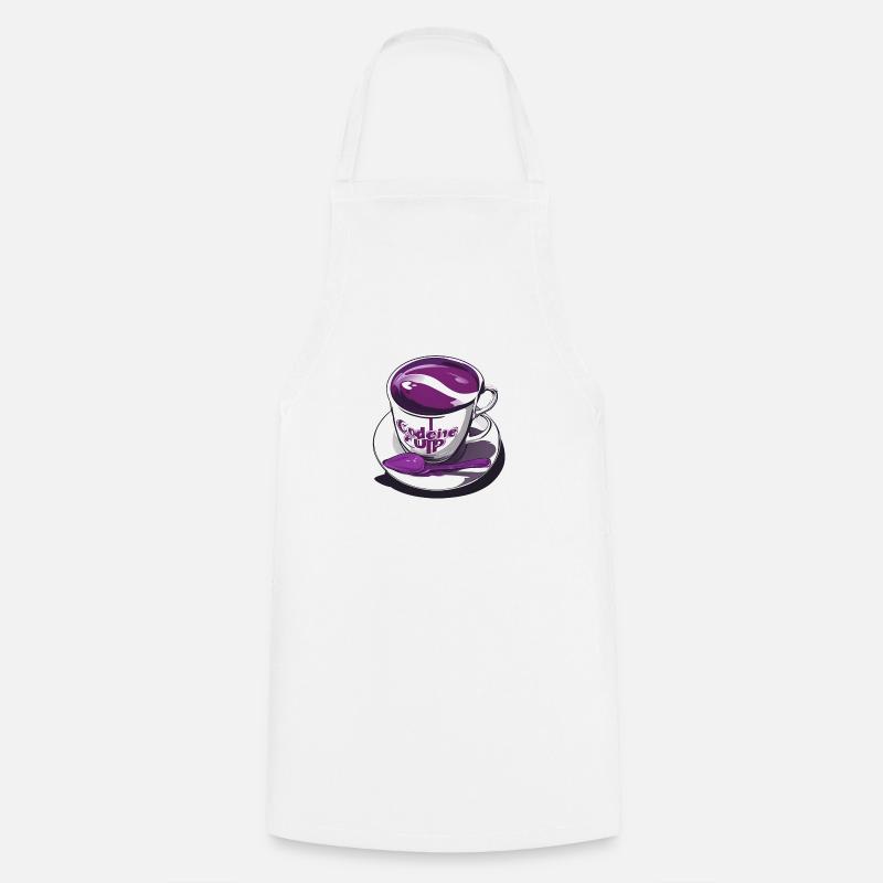 Codeine Cup – Creative Purple Mug for Trendsetters - Cooking Apron - white
